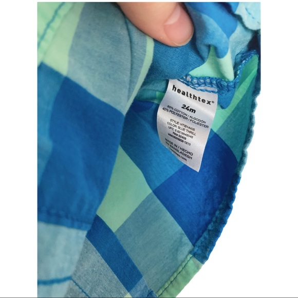 Short Sleeve Button Down Baby/Toddler- 24 MTH - Picture 4 of 4